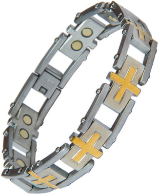 

Aarogyam Energy Jewellery Metal Bracelet, Gold;silver