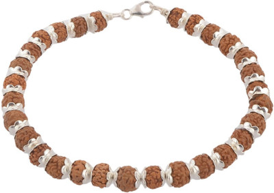 

Arisidh Sterling Silver Silver Bracelet, Multicolor