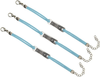 Taj Pearl Alloy Bracelet Set(Pack of 3)