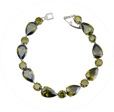 

Taj Pearl Alloy Bracelet, Silver