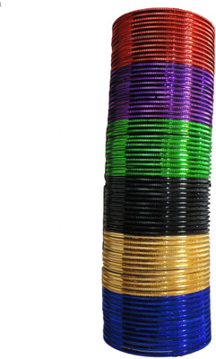 

Shivam Alloy Bangle Set(Pack of 72), Multicolor