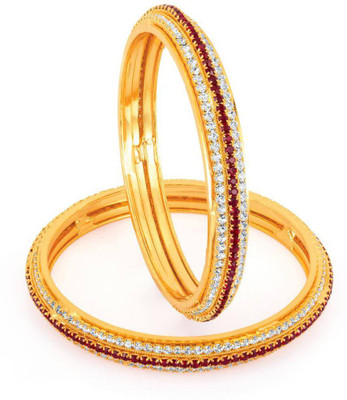 

Sukkhi Copper Gold-plated Bangle Set(Pack of 2