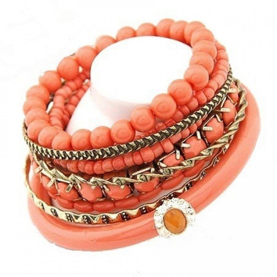 75% OFF on CRUNCHY FASHION Alloy Bracelet Set(Pack of 9) 75% OFF on CRUNCHY FASHION Alloy Bracelet Set(Pack of 9)