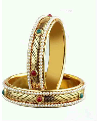 Chrishan Alloy Bangle Set(Pack of 2)