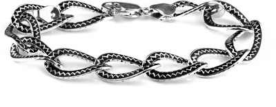Arisidh Sterling Silver Rhodium Bracelet