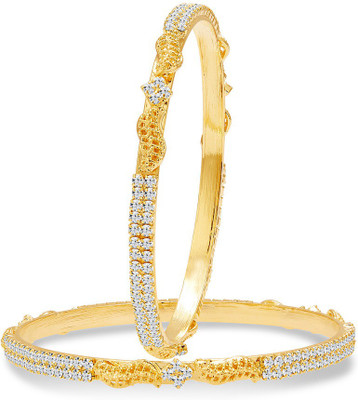 

Sukkhi Alloy Gold-plated Bangle(Pack of 2