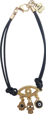 

Mehrunnisa Metal Bracelet, Gold;black