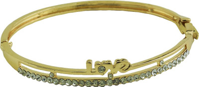 

High Trendz Alloy Zircon Gold-plated Bracelet