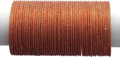 

Shiv_Jewels Metal Bangle Set(Pack of 48), Orange