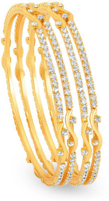 

Sukkhi Copper Gold-plated Bangle Set(Pack of 4