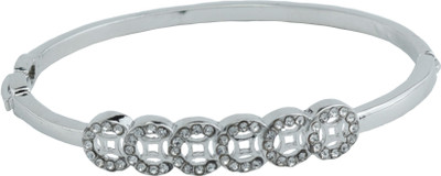 

High Trendz Alloy Zircon Sterling Silver Bracelet