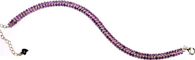 

Ornate Jewels Sterling Silver Cubic Zirconia Rhodium Tennis Bracelet, White