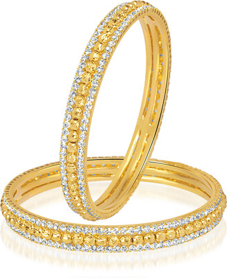 82% OFF on VK Jewels Alloy Cubic Zirconia Bangle Set(Pack of 2) 82% OFF on VK Jewels Alloy Cubic Zirconia Bangle Set(Pack of 2)