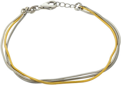 

Arisidh Sterling Silver Silver Bracelet, Multicolor