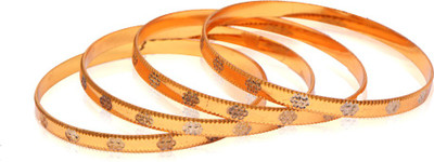 50% OFF on Ratnakar Copper Gold-plated Bangle Set(Pack of 4) 50% OFF on Ratnakar Copper Gold-plated Bangle Set(Pack of 4)