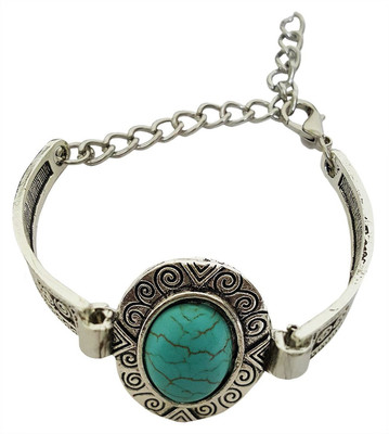 

Mehrunnisa Metal Bracelet, Silver