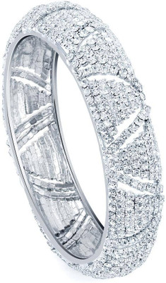

Sukkhi Zinc Rhodium Bangle, White