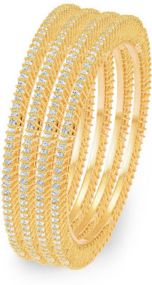 Sukkhi Alloy Gold-plated Bangle Set(Pack of 4)