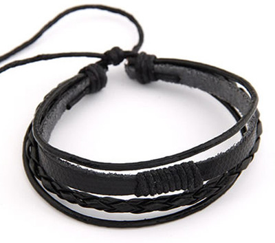 70% OFF on Young & Forever Leather Bracelet