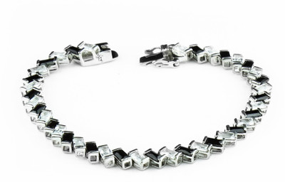 

Swank Silver Sterling Silver Bracelet, Multicolor