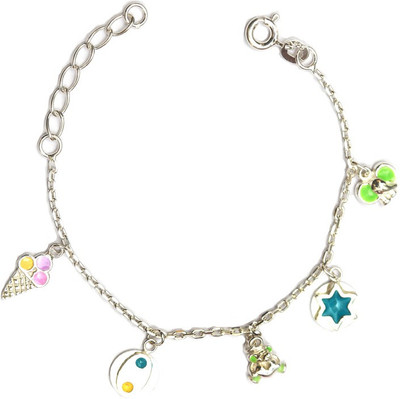 

LeCalla Sterling Silver Rhodium Bracelet