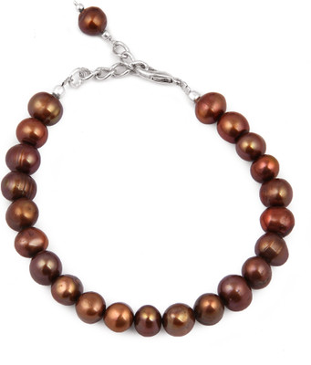 

Pearlz Ocean Alloy Bracelet, Brown