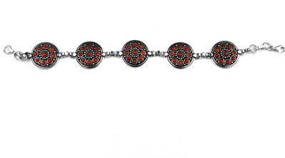 

Arisidh Sterling Silver Rhodium Bracelet