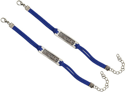 

Taj Pearl Alloy Bracelet Set(Pack of 2), Blue