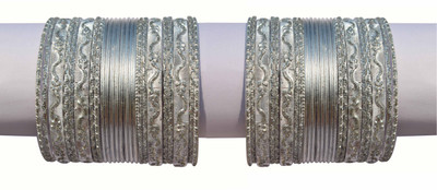 Shiv_Jewels Metal Bangle Set(Pack of 48)