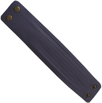 

Rich & Famous Leather Bracelet, Purple