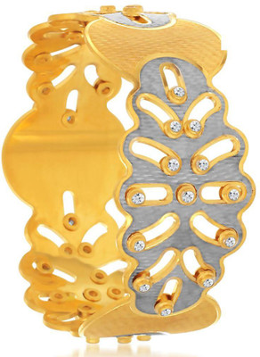 

Sukkhi Alloy Gold-plated, Rhodium Bangle, Gold;white