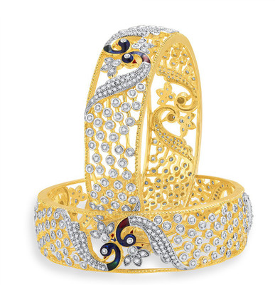 Sukkhi Alloy Gold-plated Bangle Set(Pack of 2)