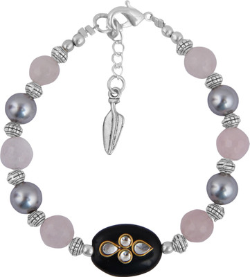 

Pearlz Ocean Alloy Pearl Bracelet, Multicolor