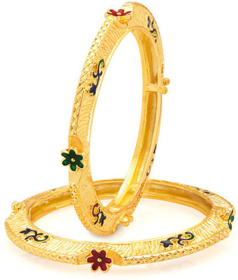 

Sukkhi Alloy Gold-plated Bangle Set(Pack of 2