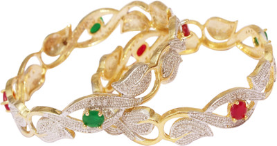 Shiv_Jewels Metal Bangle Set(Pack of 2)