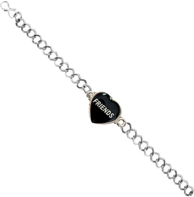 

Rich & Famous Alloy Rhodium Bracelet, Multicolor