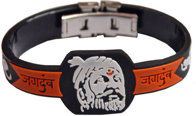 

Men Style Rubber Bracelet, Orange