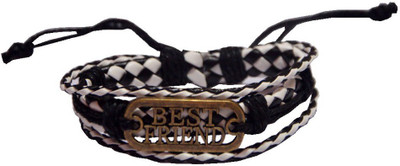 

Men Style Leather Bracelet, White