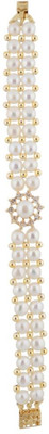 73% OFF on Classique Designer Jewellery Alloy Pearl Bracelet