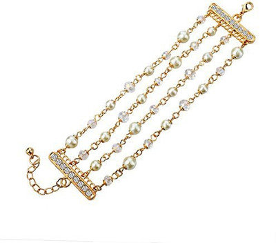 

Mehrunnisa Metal Bracelet, Gold