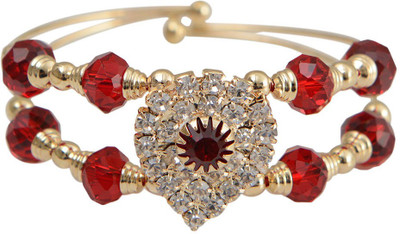 

Taj Pearl Alloy Bracelet, Multicolor