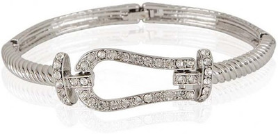 50% OFF on TRENDY BAUBLES Metal Rhodium Bracelet 50% OFF on TRENDY BAUBLES Metal Rhodium Bracelet