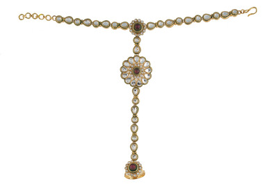 Vama Fashions Copper, Alloy Gold-plated Hand Thong