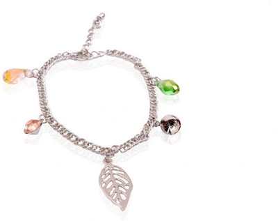 50% OFF on TRENDY BAUBLES Metal Rhodium Charm Bracelet 50% OFF on TRENDY BAUBLES Metal Rhodium Charm Bracelet