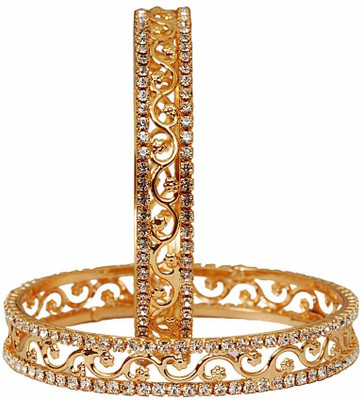 56% OFF on JEWBANG Alloy Brass Bangle Set(Pack of 2) 56% OFF on JEWBANG Alloy Brass Bangle Set(Pack of 2)