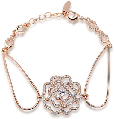 

GalexiaR Alloy Gold-plated Bracelet, Copper;gold