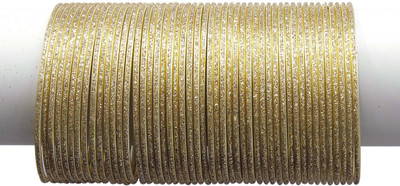 

Shiv_Jewels Metal Bangle Set(Pack of 48), Gold