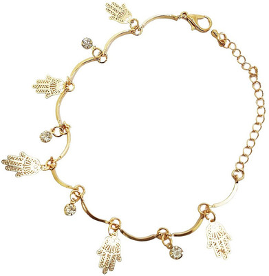 

Mehrunnisa Metal Bracelet, Gold