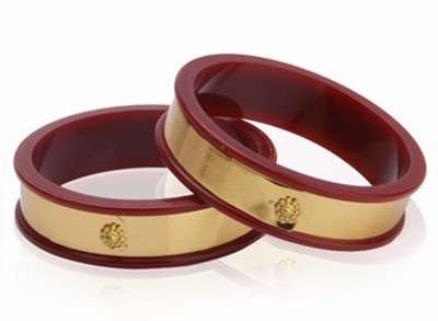 65% OFF on Ratnakar Acrylic Gold-plated Bangle Set(Pack of 2) 65% OFF on Ratnakar Acrylic Gold-plated Bangle Set(Pack of 2)