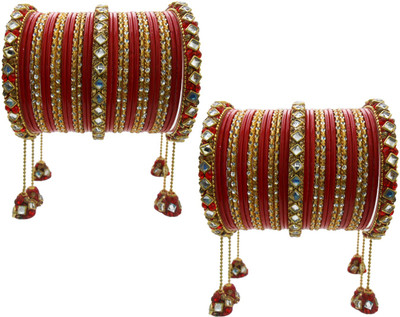 

My Design Lac Chudas(Pack of 62), Red